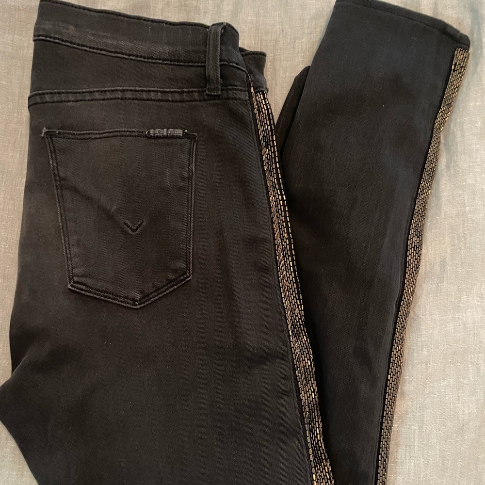 Cute beaded hidden jeans